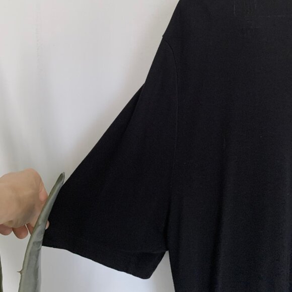 Gap Drapey Pocket T-shirt Black Large Tall - Picture 4 of 7